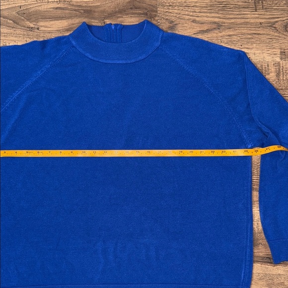 DRAPER’S & DAMONS Blue Long Sleeve Sweater - Picture 4 of 7